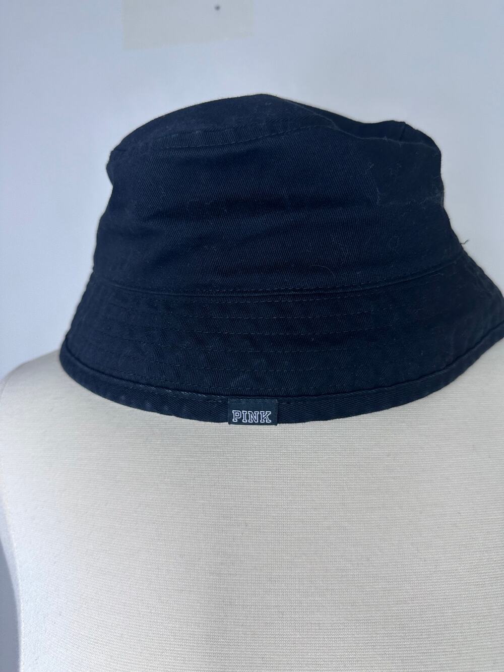 PINK Victoria's Secret Black Bucket Hat